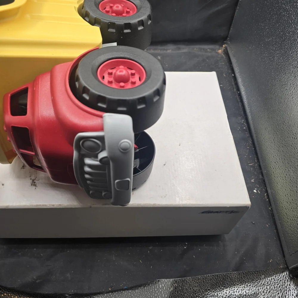 Red and‎ Yellow Toy Truck